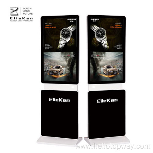 Signage for hotels LCD rotating 43 inch Screen